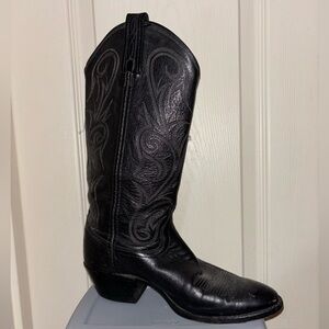 Dan Post Black Cowboy Boots